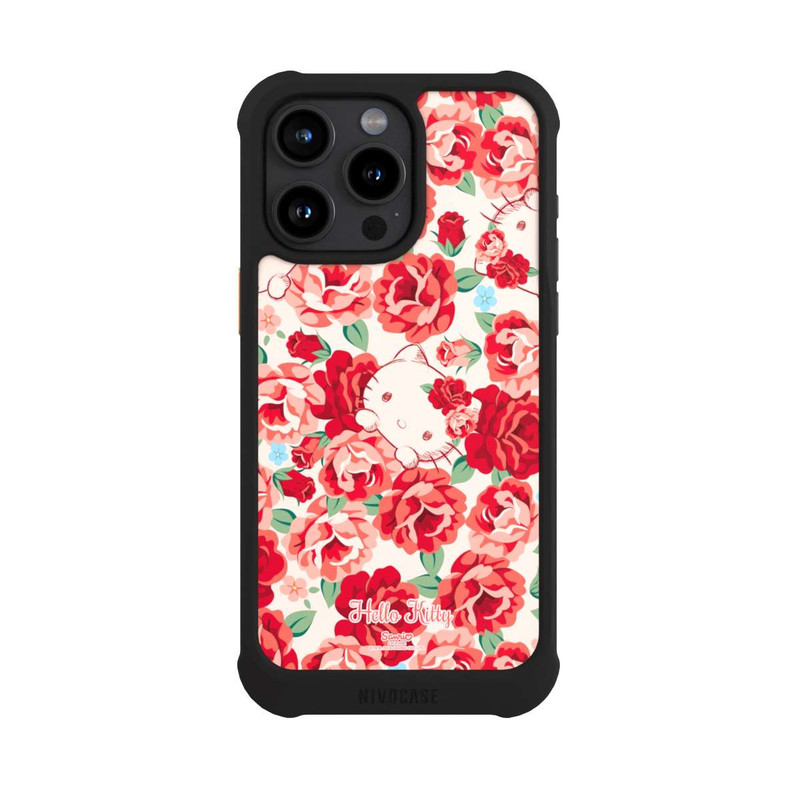 iPhone 15 Pro Max NIVOmax Hallo Kitty - Magnolie Rot
