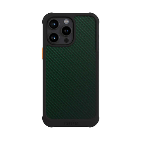 Apple iPhone 15 Pro Max NIVOmax British Racing Green Carbon