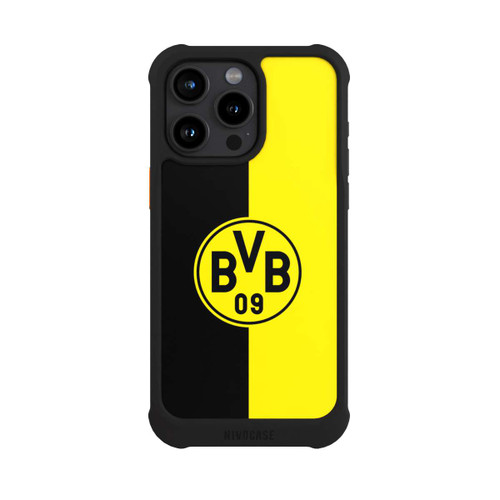 Apple iPhone 15 Pro Max NIVOmax BVB Noir / Jaune