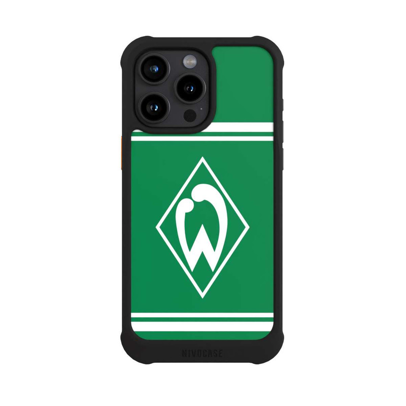 iPhone 15 Pro Max NIVOmax Werder Streifen Grün
