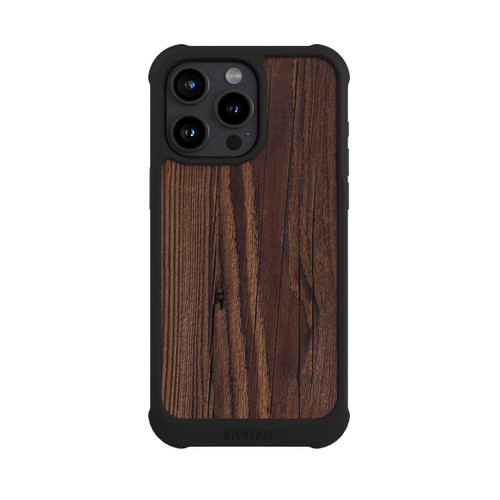 Apple iPhone 15 Pro Max NIVOmax Maserung Holzlook