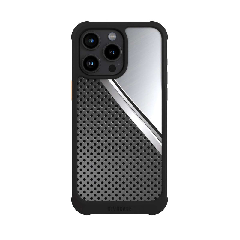 iPhone 15 Pro Max NIVOmax Duo Metal Surface