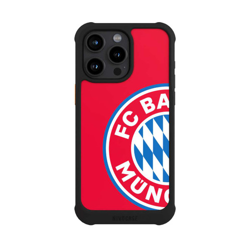 Apple iPhone 15 Pro Max NIVOmax Großes FCB Logo Rot