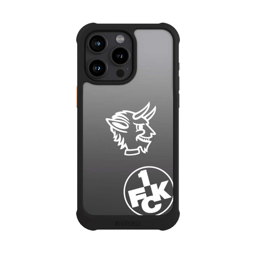 Apple iPhone 15 Pro Max NIVOmax Teufelskopf FCK auf Schwarz