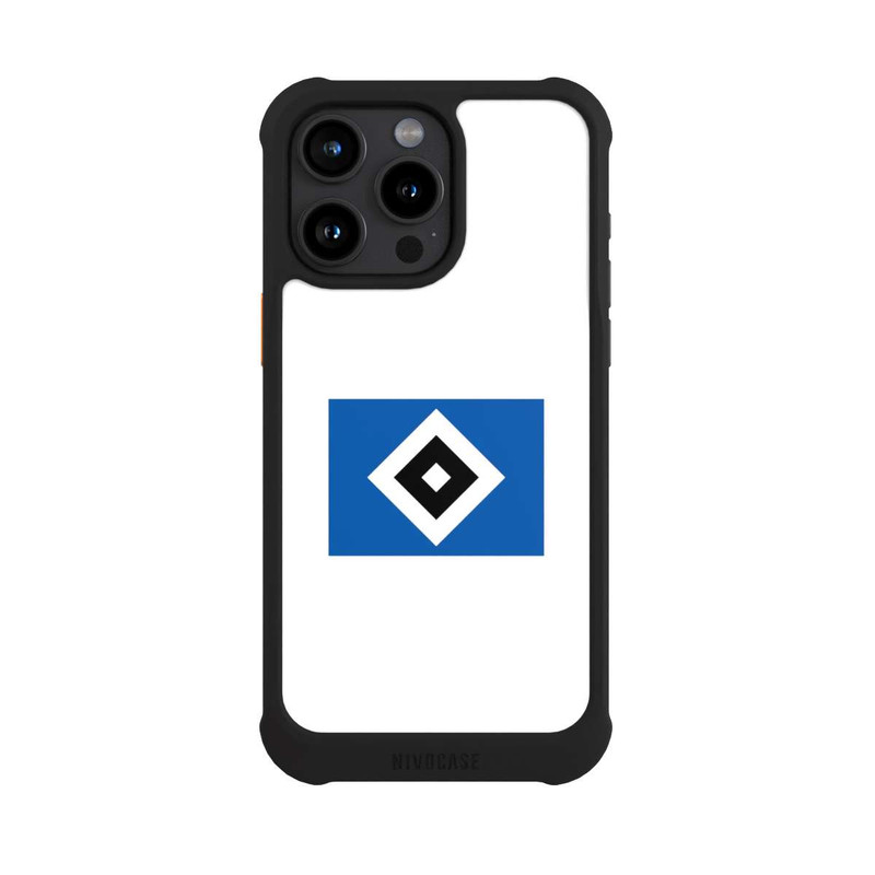 iPhone 15 Pro Max NIVOmax HSV Weiss / Blau