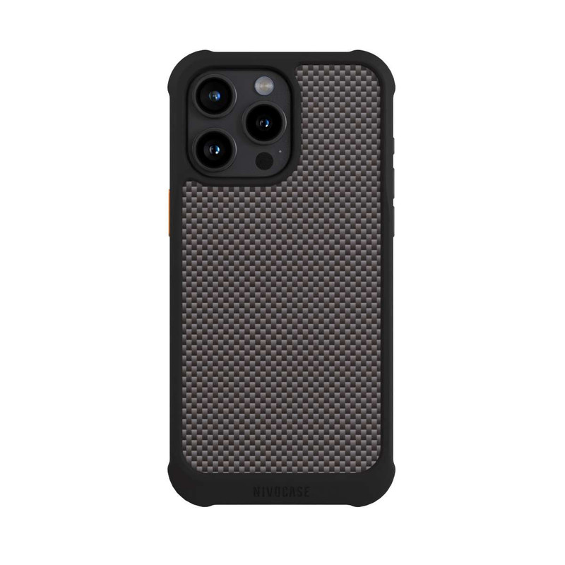 iPhone 15 Pro Max NIVOmax Carbon Look