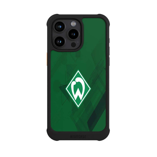 Apple iPhone 15 Pro Max NIVOmax Grüne Grafikelemente - Werder Bremen