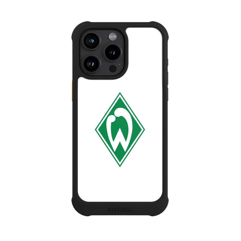iPhone 15 Pro Max NIVOmax Logo auf Weiß - Werder Bremen