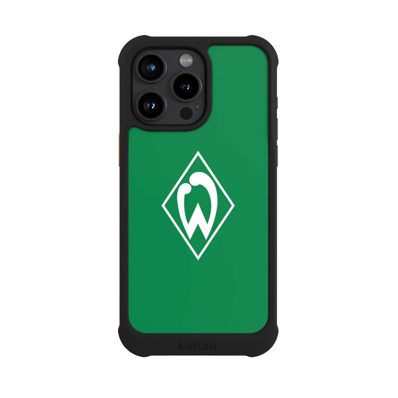 iPhone 15 Pro Max NIVOmax Logo auf Grün - Werder Bremen