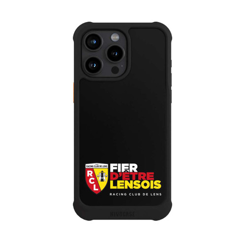 Apple iPhone 15 Pro Max NIVOmax Logo RCL en bas Noir