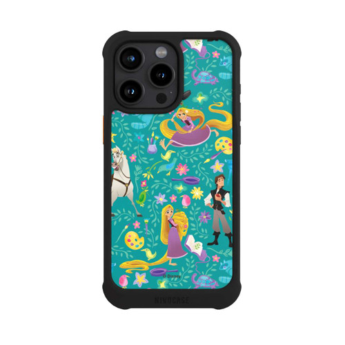 Apple iPhone 15 Pro Max NIVOmax Rapunzel Blue Pattern