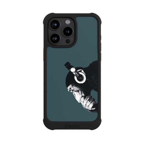 Apple iPhone 15 Pro Max NIVOmax Denkender Affe Blau