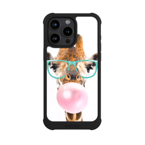 Apple iPhone 15 Pro Max NIVOmax Giraffe mit Kaugummi