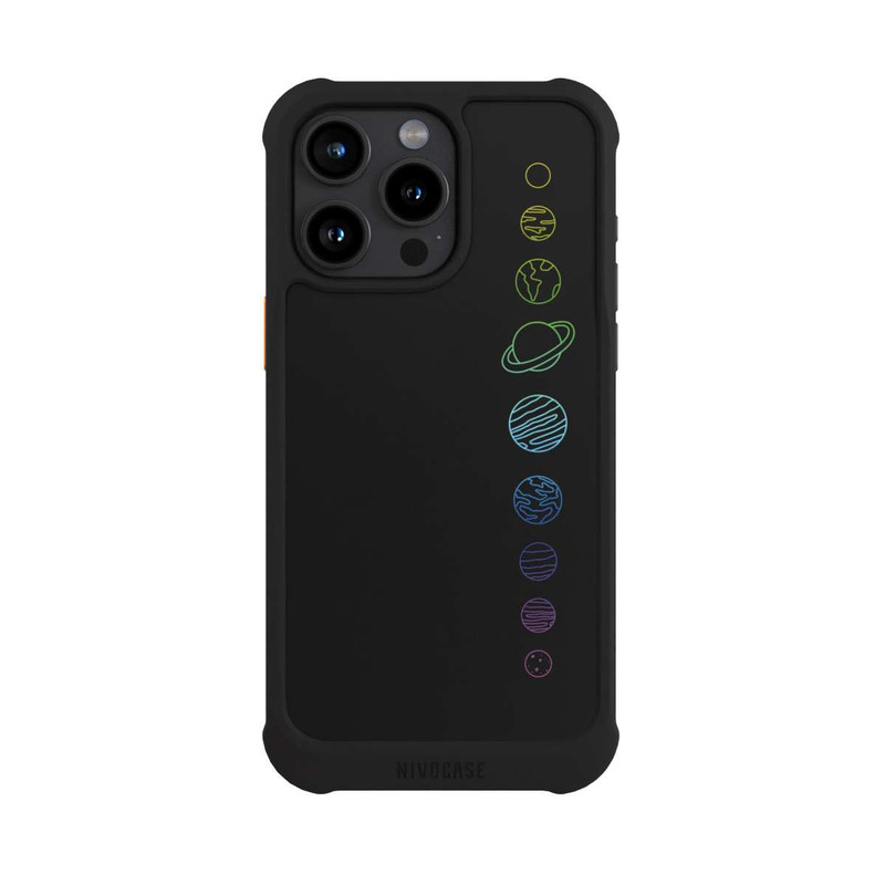 iPhone 15 Pro Max NIVOmax Planètes colorées