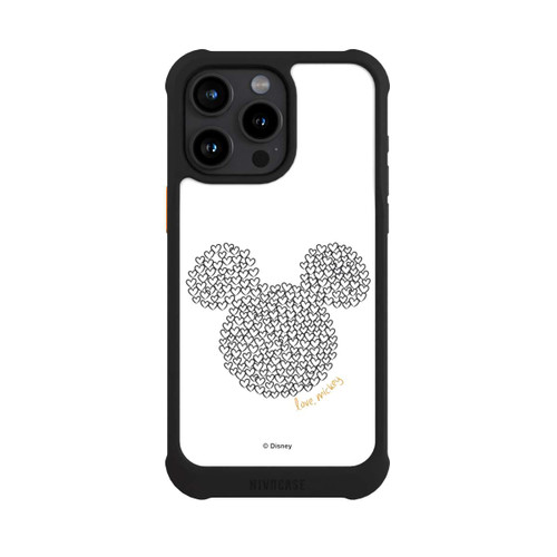 Apple iPhone 15 Pro Max NIVOmax Mickey Black and White