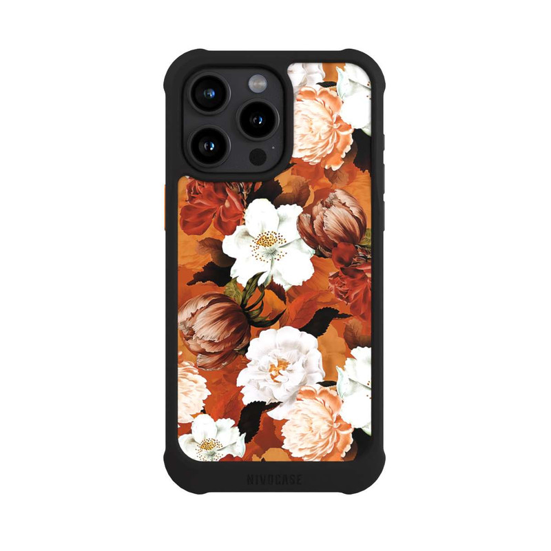 iPhone 15 Pro Max NIVOmax Üppige Vintage Pfingstrosen Und Rosen