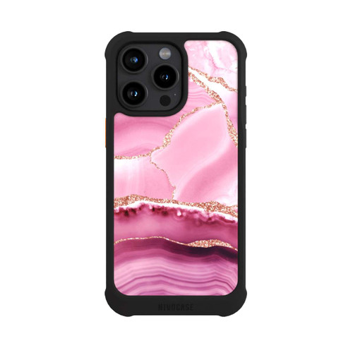 Apple iPhone 15 Pro Max NIVOmax Meerjungfrauen Pink Marmor