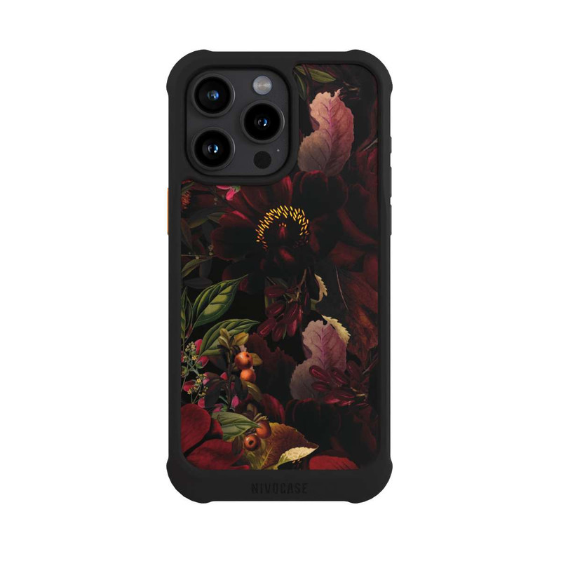 iPhone 15 Pro Max NIVOmax Dark Flower Meadow