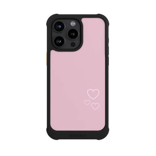 Apple iPhone 15 Pro Max NIVOmax kleine Herzen auf rosa