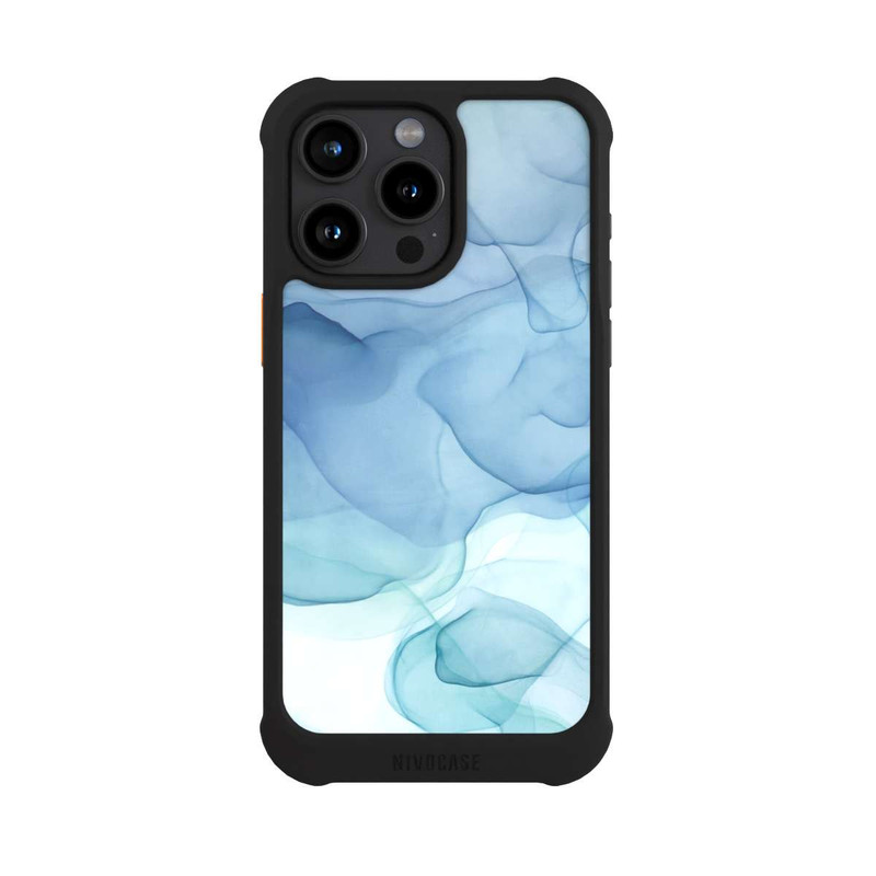iPhone 15 Pro Max NIVOmax Liquid Art Cool Morning