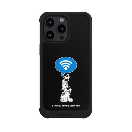 Apple iPhone 15 Pro Max NIVOmax Idéfix WI-FI Sur Fond Noir
