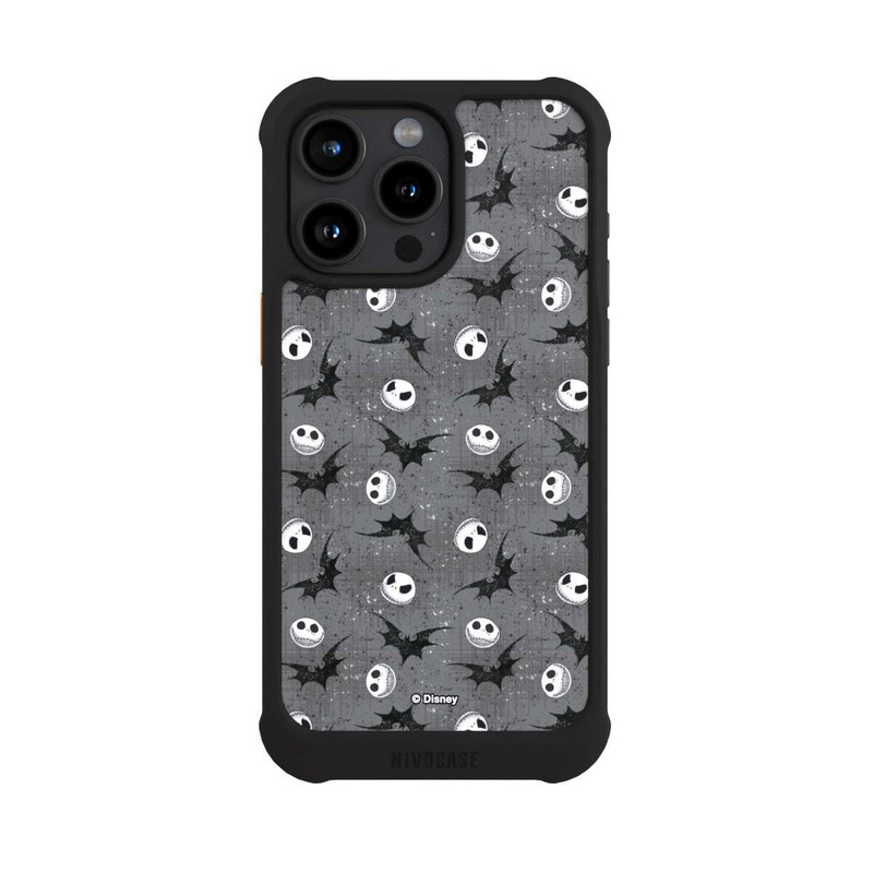 iPhone 15 Pro Max NIVOmax L'érange Noël de Monsieur Jack Gris