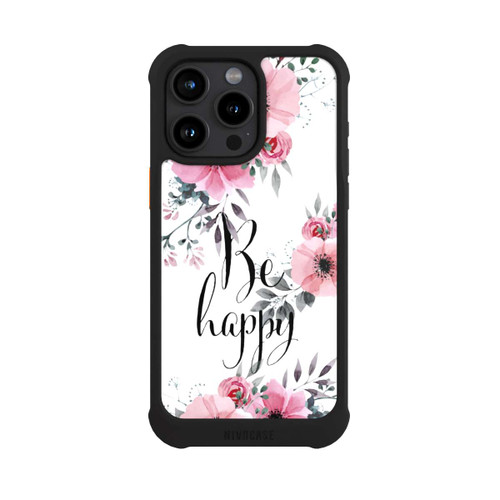Apple iPhone 15 Pro Max NIVOmax Be Happy Blumen