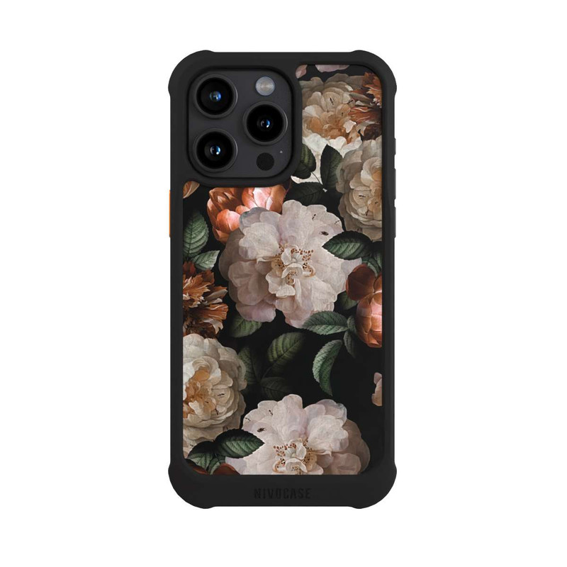 iPhone 15 Pro Max NIVOmax Copper Roses Wallpaper