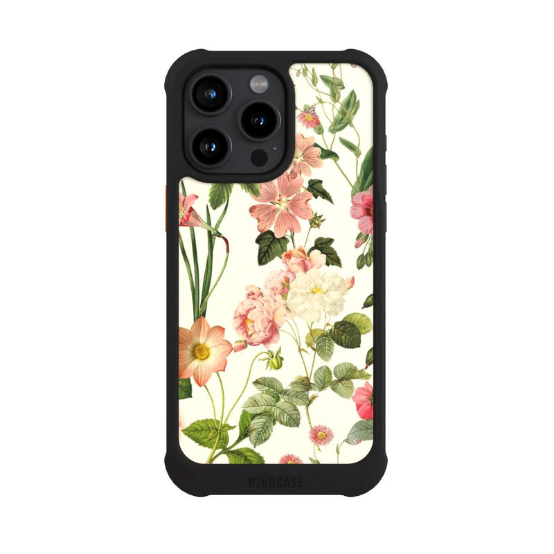 iPhone 15 Pro Max NIVOmax Wildblumen auf Hellgelb