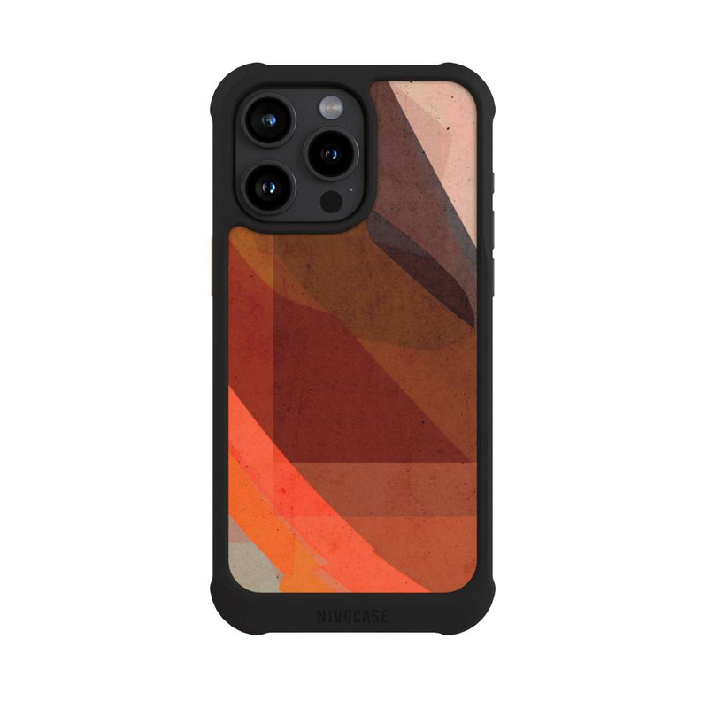 iPhone 15 Pro Max NIVOmax Vague rouge rouille
