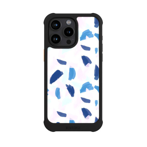 Apple iPhone 15 Pro Max NIVOmax Blaue und rosa Farbe