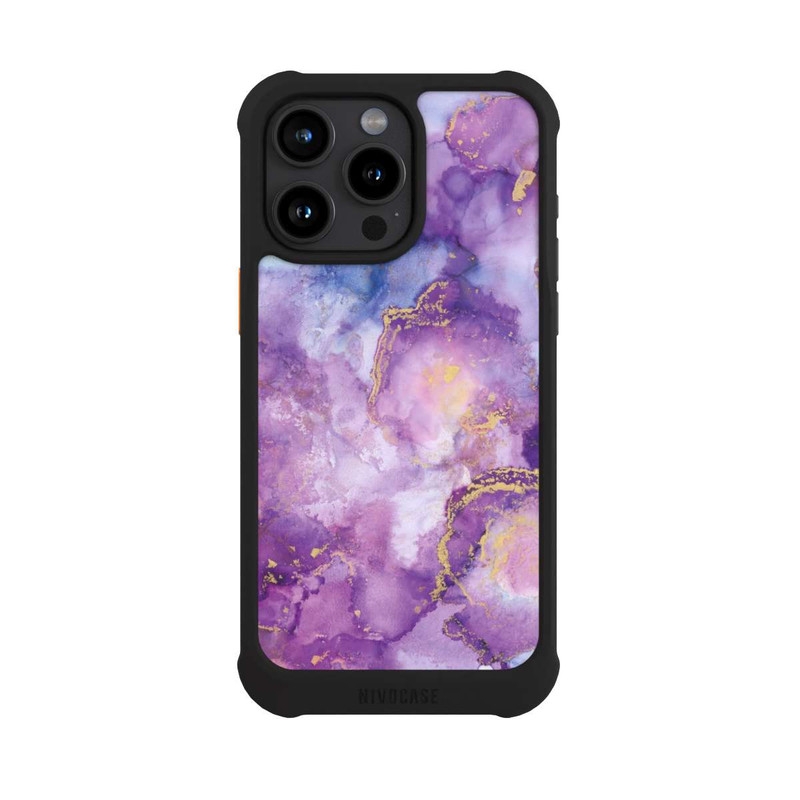 iPhone 15 Pro Max NIVOmax Purple Swirl Ink