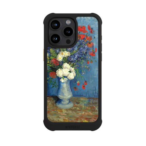 Apple iPhone 15 Pro Max NIVOmax Stillleben Vase mit Kornblumen und Mohnblumen von Vincent Van Gogh