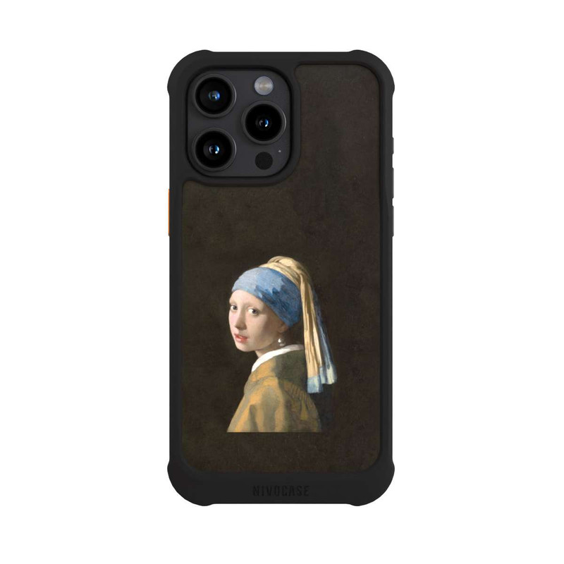 iPhone 15 Pro Max NIVOmax Das Mädchen mit dem Perlenohrring von Johannes Vermeer