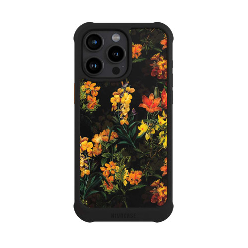 Apple iPhone 15 Pro Max NIVOmax Bunte Blumen Gelb