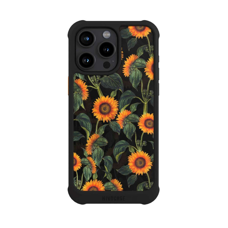 iPhone 15 Pro Max NIVOmax Sunflower Black