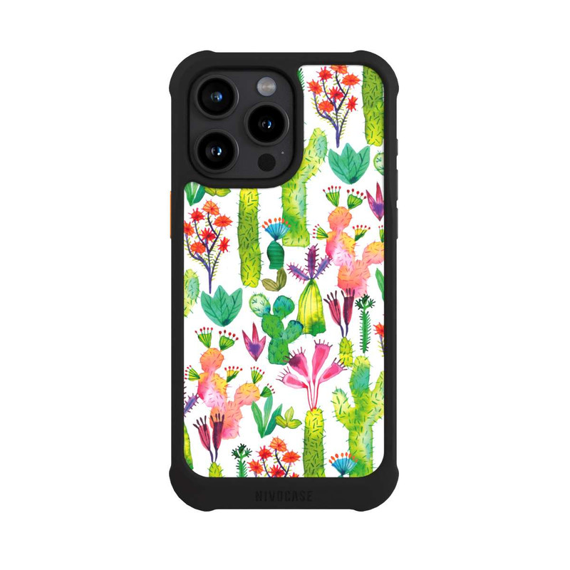 iPhone 15 Pro Max NIVOmax Jardin de plantes succulentes de cactus