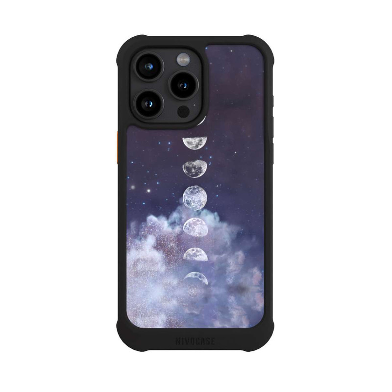 iPhone 15 Pro Max NIVOmax Mondphasen auf dem Mond