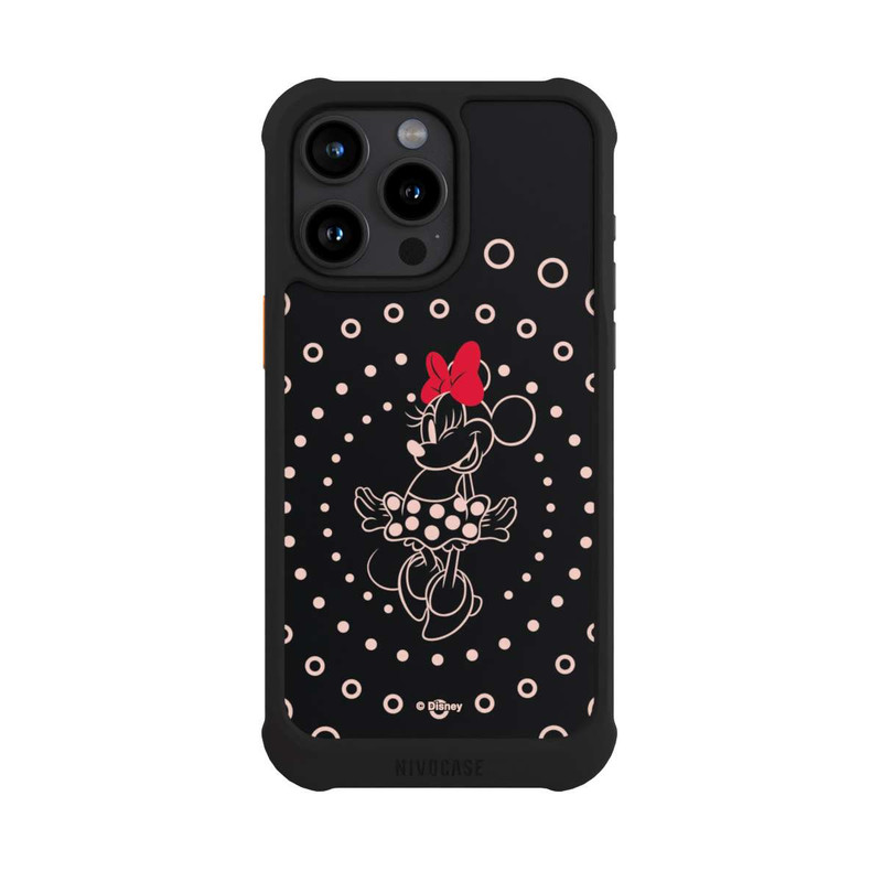iPhone 15 Pro Max NIVOmax Minnie Sassy à pois