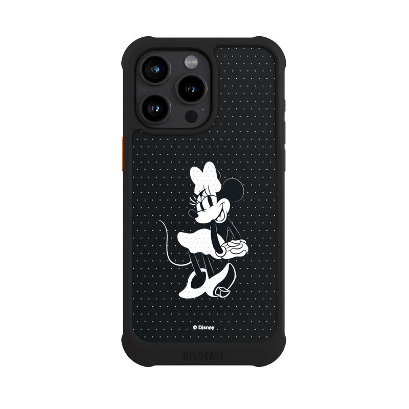 iPhone 15 Pro Max NIVOmax Minnie Frech Schwarz
