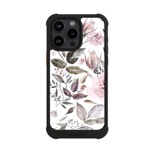 Apple iPhone 15 Pro Max NIVOmax Aquarell braune Rosenblüten