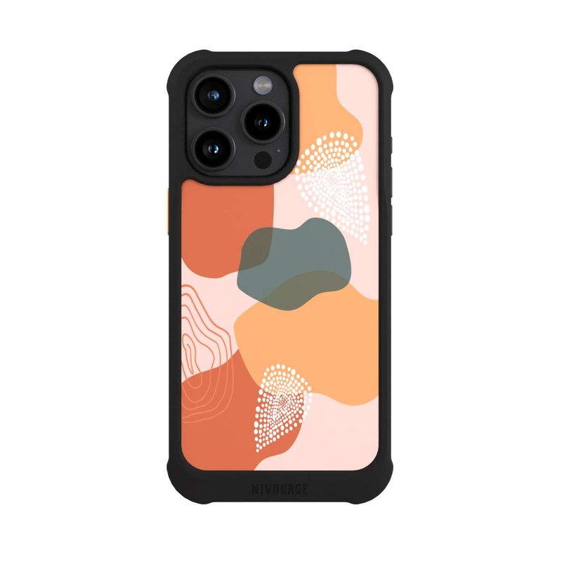 iPhone 15 Pro Max NIVOmax Abstract Botanical Pattern 2