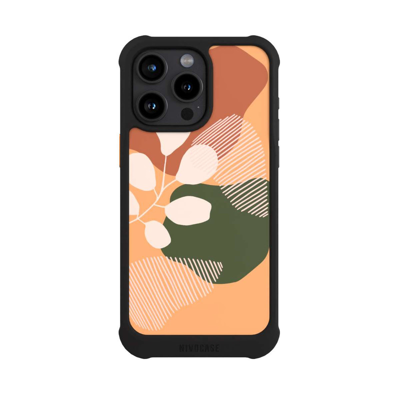 iPhone 15 Pro Max NIVOmax Abstract Botanical Pattern 4