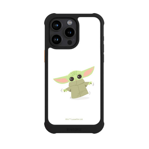 Apple iPhone 15 Pro Max NIVOmax Baby Yoda läuft