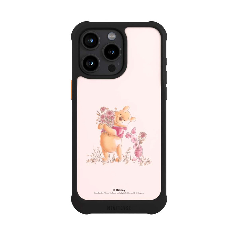 iPhone 15 Pro Max NIVOmax Winnie the Pooh and Piglet Flowers