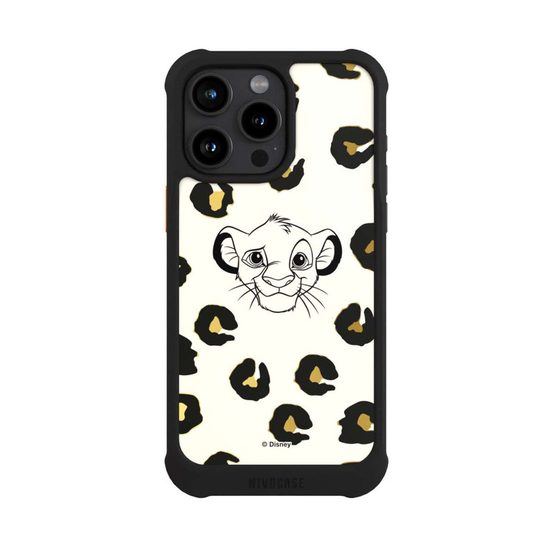 iPhone 15 Pro Max NIVOmax Simba Leoprint