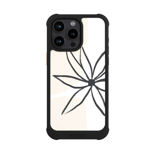 Apple iPhone 15 Pro Max NIVOmax Blume und Creme