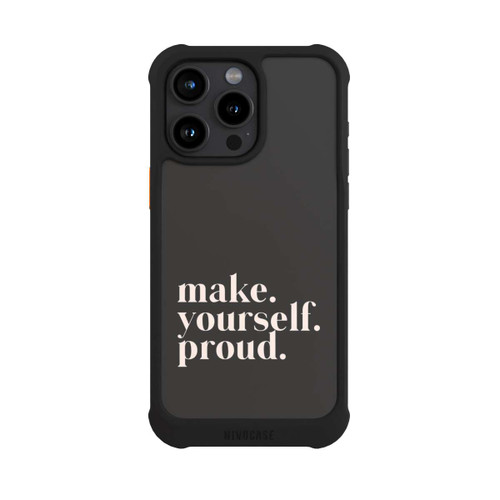 Apple iPhone 15 Pro Max NIVOmax Make Yourself Proud Quote