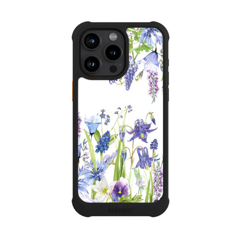 Apple iPhone 15 Pro Max NIVOmax Blumenwiese Lavendel