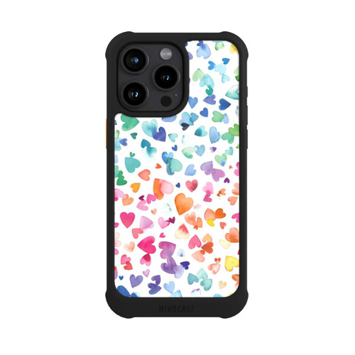 Apple iPhone 15 Pro Max NIVOmax Liebesherzen aquarell